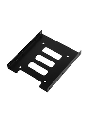 2.5-inch to 3.5-inch SSD HDD Metal Adapter Mounting Bracket, Black