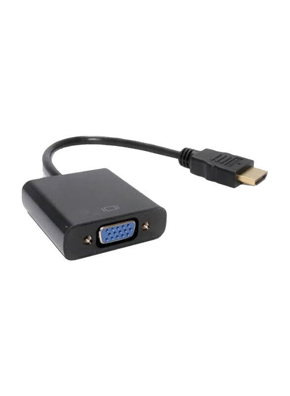 

Generic VGA Female to HDMI Male Cable Adapter, Black