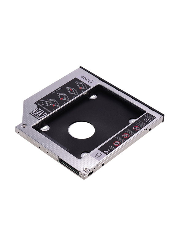 SSD Adapter HiFi HDD Hard Drive Caddy SATA To SATA 2nd SSD Enclosures Case Tray, Multicolour