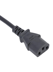 3M 3-Pin Desktop Power Cable with Fuse, Black