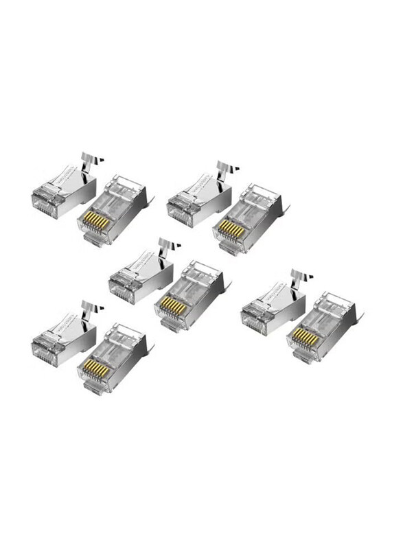 

Vention 10 Piece RJ45 to Cat 7 Modular Plug, Multicolour