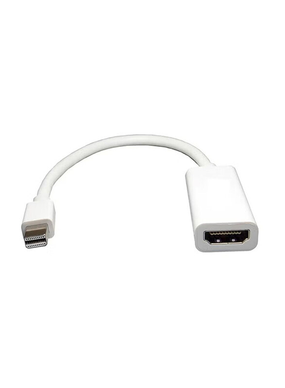 

Generic Thunderbolt Mini Display Port to HDMI Adapter, White