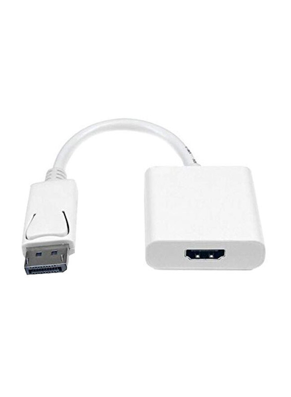 

Generic Mini Display Port Male To R1 Female Hdmi Video Converter Cable, White
