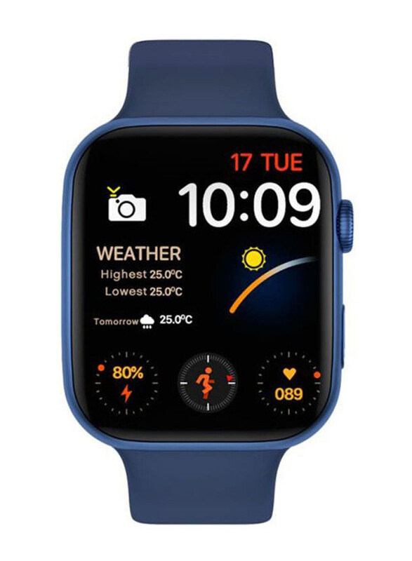 

Generic FK88 Series 6 1.78-inch Silicone Full Touch Screen Smartwatch, Blue