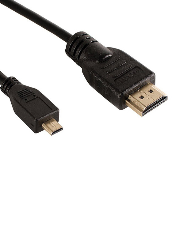 

Generic 1.5-Meters High-Speed Micro HDMI Cable, Micro HDMI to Mini HDMI, Black