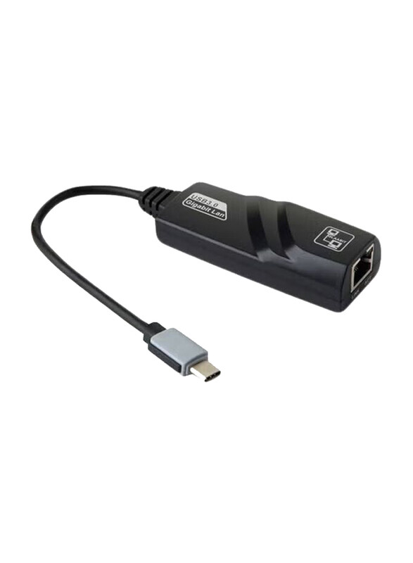 

Generic Type-C to Gigabit Ethernet LAN Adapter, Black