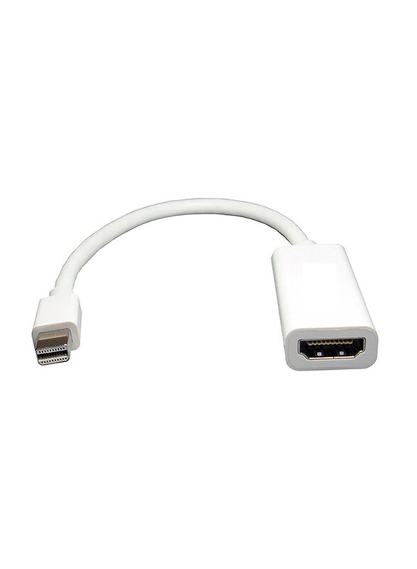 

Generic Mini Display Port To HDMI Cable, White