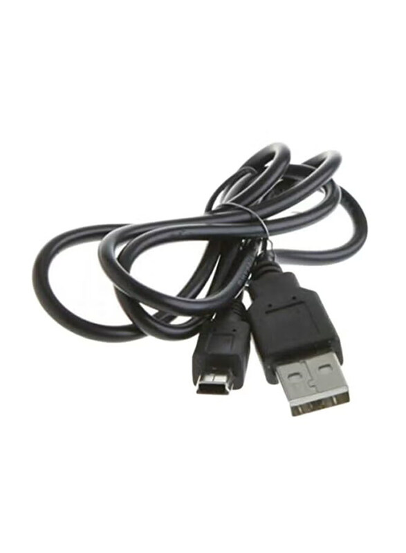 

Generic USB 2.0 Male A To Mini B 5-Pin Hi-Speed Data Cable, Black