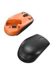 Lenovo 300 Wireless Optical Mouse, Black