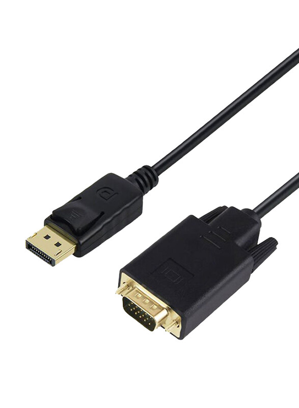 

Generic Mini Display Port To VGA HD Cable, Black