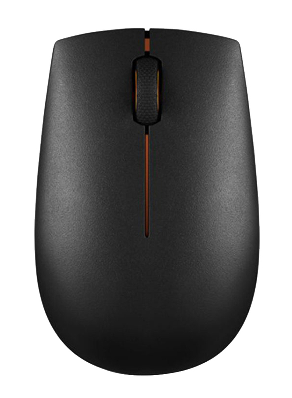 Lenovo 300 Wireless Optical Mouse, Black