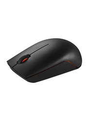 Lenovo 300 Wireless Optical Mouse, Black