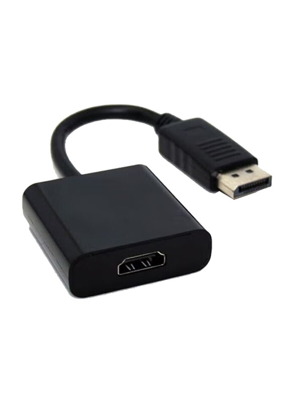 

Generic DP Male to HDMI Female Adapter, Black