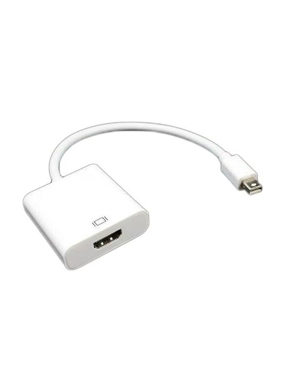 

Generic Mini DP to HDMI Adapter Cable, White