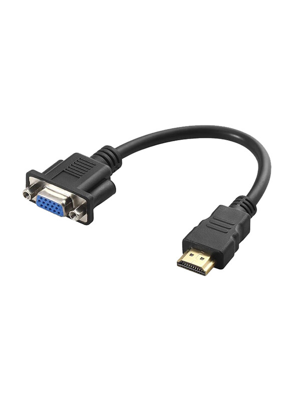 

Generic HDMI Male Video AV Adapter Cable, VGA to HDMI, Black