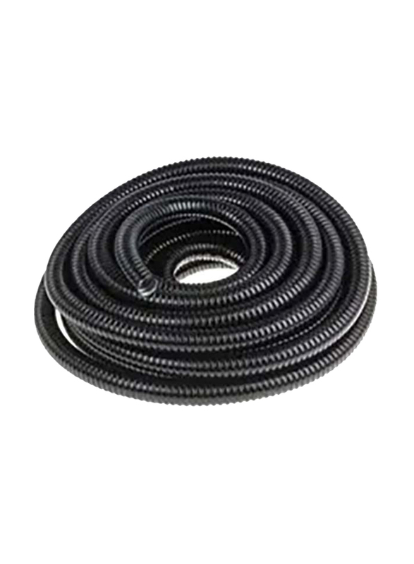 

Generic PVC Coated Galvanized Steel Flexible Conduit Pipe, 20 Meter, Black