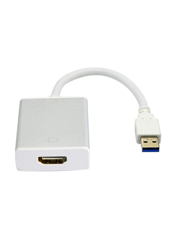 

Generic Aleesh USB 3.0 to HDMI Hd 1080P Video Cable Adapter, White