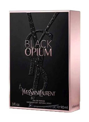 Yves Saint Laurent 2-Piece Black Opium Perfume Set for Women, 90ml EDP, 90ml EDP