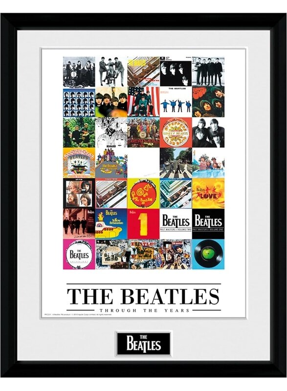 

Home Trove eye The Beatles Through The Years 30 x 40cm Framed Collector Print