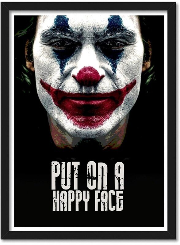 

Home Trove Joker Popart Framed Poster (10 Inch X 13 Inch, Multicolor)