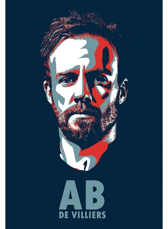 

Home Trove Matte Paper 300 GSM Ab De Villiers Poster (Multicolour, 13inch x 19inch)