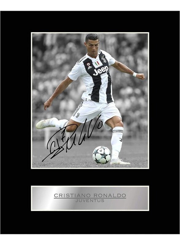 

Home Trove Cristiano Ronaldo Print Signed Mounted Photo Display