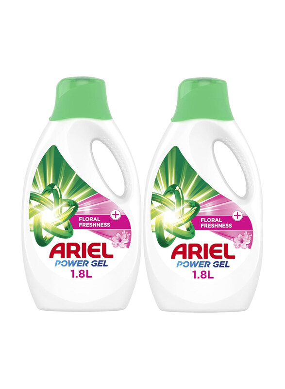 

Ariel Automatic Liquid Gel with Touch of Floral Freshness, 2 x 1.8L