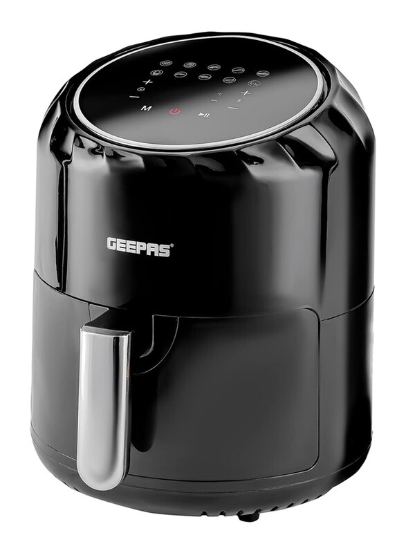 

Geepas 3.5L Digital Air Fryer, 1400W, GAF37512, Black