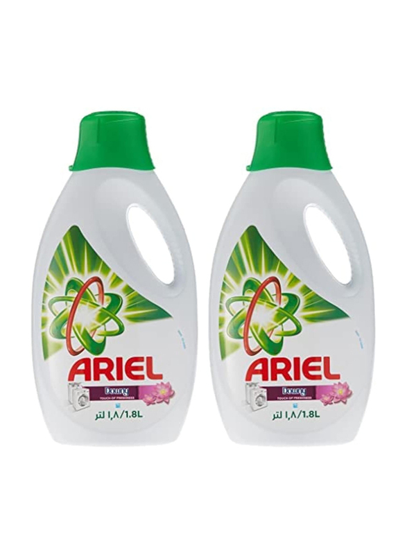 

Ariel Downy Touch of Freshness Washing Liquid, 2 x 1.8L