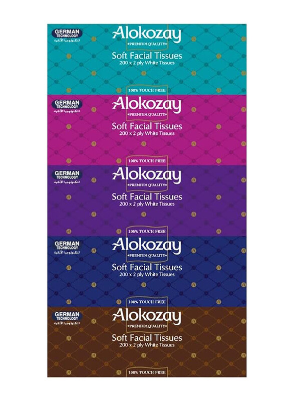 

Alokozay Soft Facial Tissues, 2 Ply, 30 x 200 Sheets