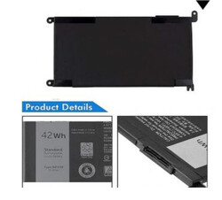 Generic WDXOR 42WH Replacement Laptop Battery, 11.4V Voltage, Compatible with Dell Inspiron 5000, 7000 , 5000