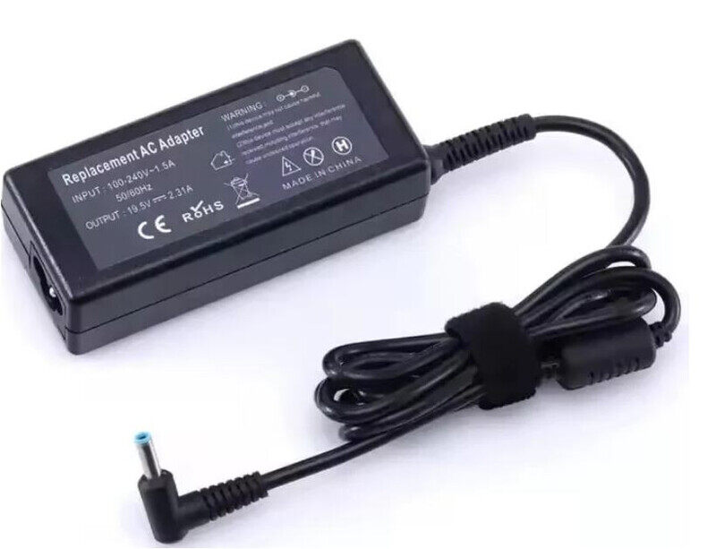 Replacement Charger for Computer Small Blue Pin Laptop AC Power Adapter