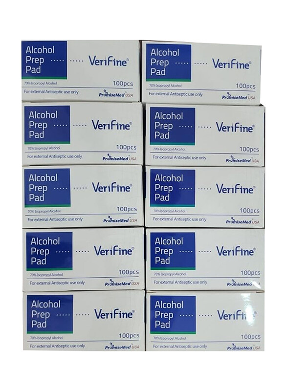 

Verifine Alcohol swab Pad/Wipes Sterile, 10 x 100 Pieces