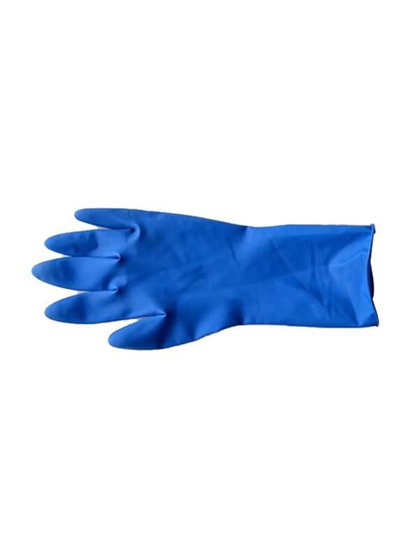 

Generic Disposable Latex 14 Mil Gloves, 30cm, S/M, 10 Pieces, Blue