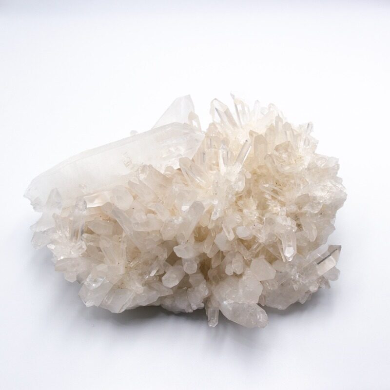 

Alpine Crystals Authentic Mount Makalu Natural Clear Quartz Cluster Master Healer - from Himalayas in Nepal Giant Piece