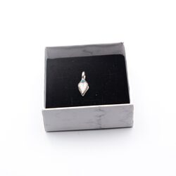925 Sterling Silver Coral Pendant, 2.4gm, Silver