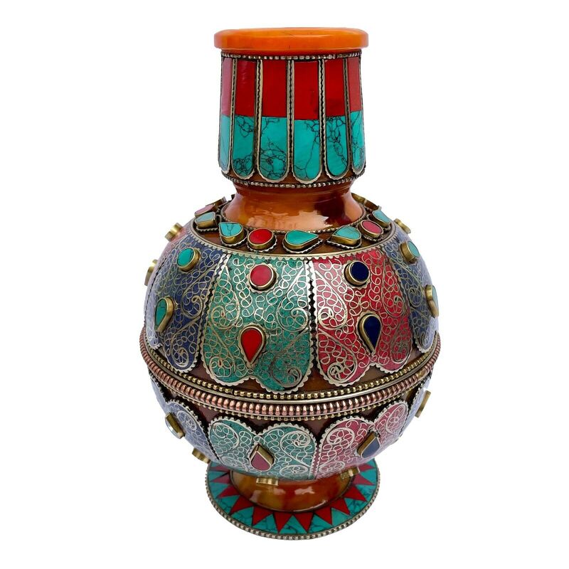 

Generic Exquisite Amber Flower Vase Set, 2 Piece, Multicolour