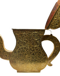 Exquisite Extravaganza Teapot with Intricate Detailing, Gold