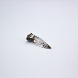 Ganesh Himal Natural Clear Quartz Point Pendant Unisex, Clear