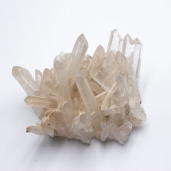 Mount Makalu Handpicked Flower Shaped Natural Quartz Cluster, Clear