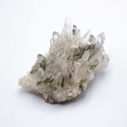 Makalu Mount Natural Chlorite Quartz Cluster, Clear