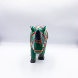 Stone Rhino Handmade Antique, Green