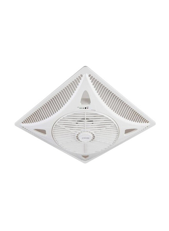 

Khaleegia 14-inch Box Type Ceiling Fan With Remote, White