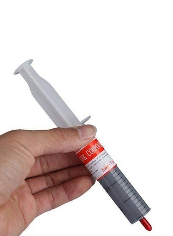 

Generic 30G Thermal Grease Paste Compound for CPU Heatsink, Grey/Clear