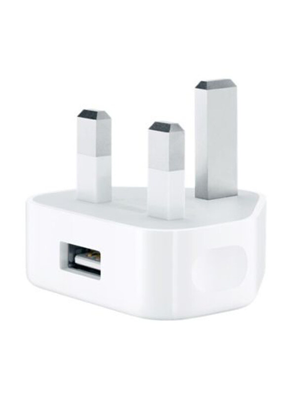 

Generic 3-Pin USB Power Adapter, White