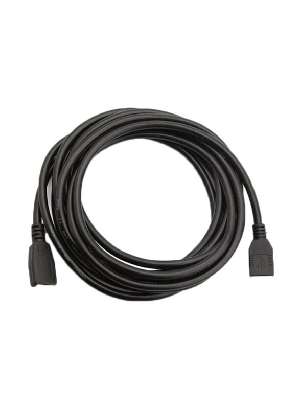 

Generic 3-Meter USB Cable, USB 2.0 Male to USB 2.0 Female for PC, Black