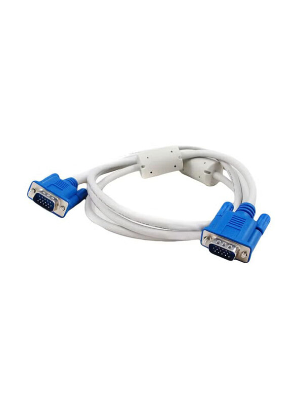 

Generic 1.5-Meter 15-Pin Male VGA Cable, Blue/White