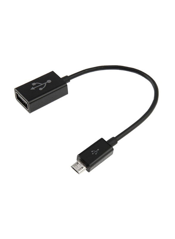 

Generic Micro USB OTG Connection Cable, USB Type A to Micro USB, Black