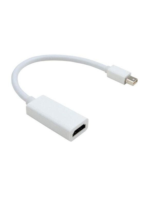 

Generic Mini Display Adapter, HDMI to Mini Display, White