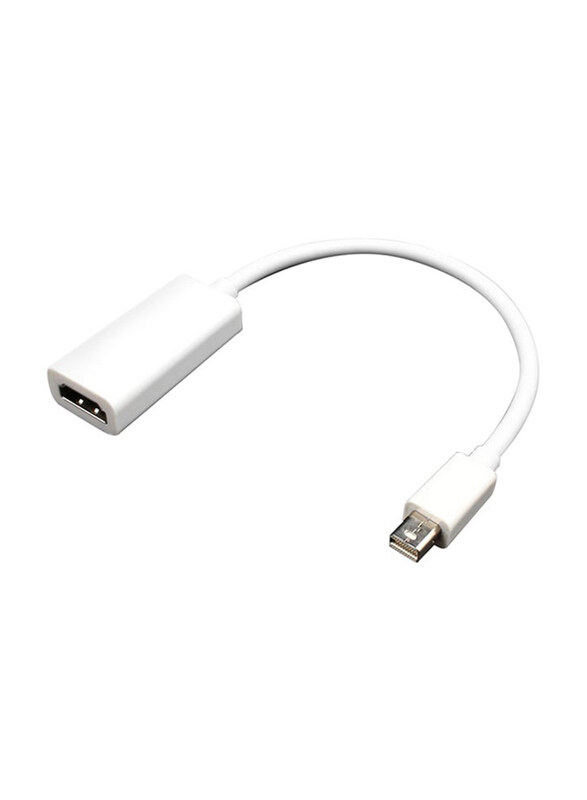 

Generic HDMI Adapter Cable, Display Port to HDMI for Display Devices, White